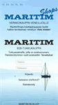 Mobile Screenshot of kauppa.maritim.fi