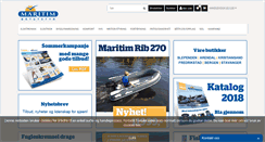 Desktop Screenshot of maritim.no